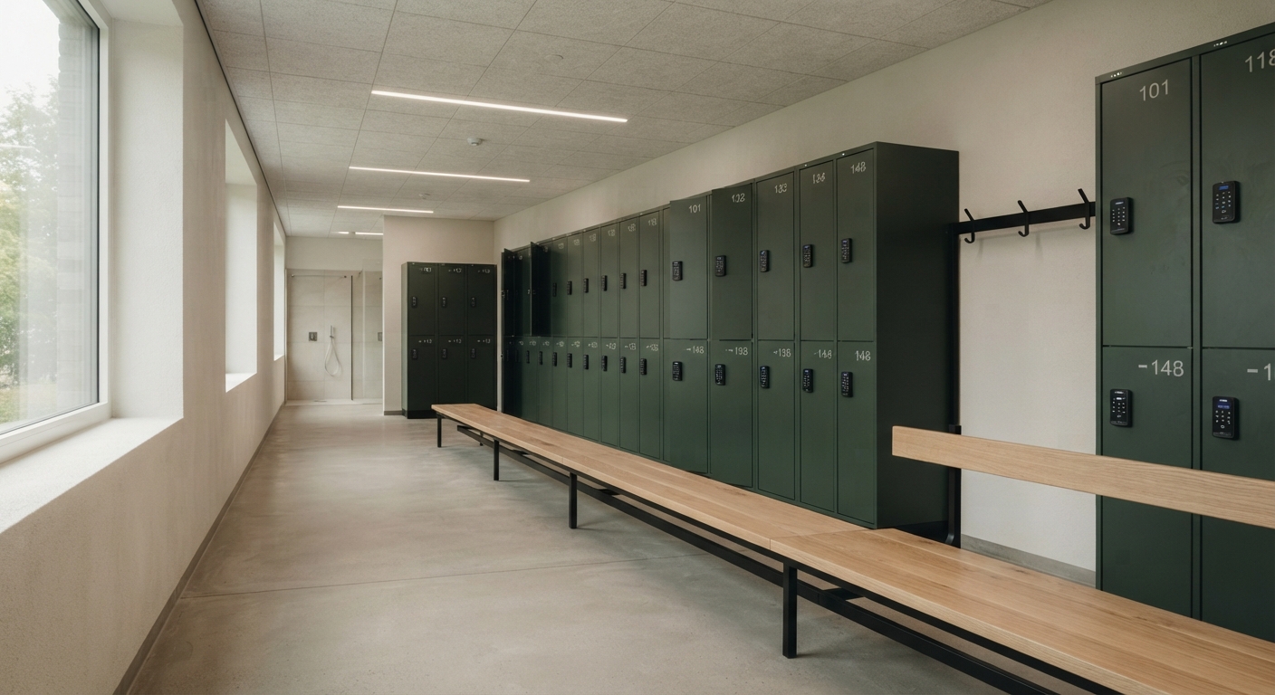 Gimnasios y clubes con lockers inteligentes